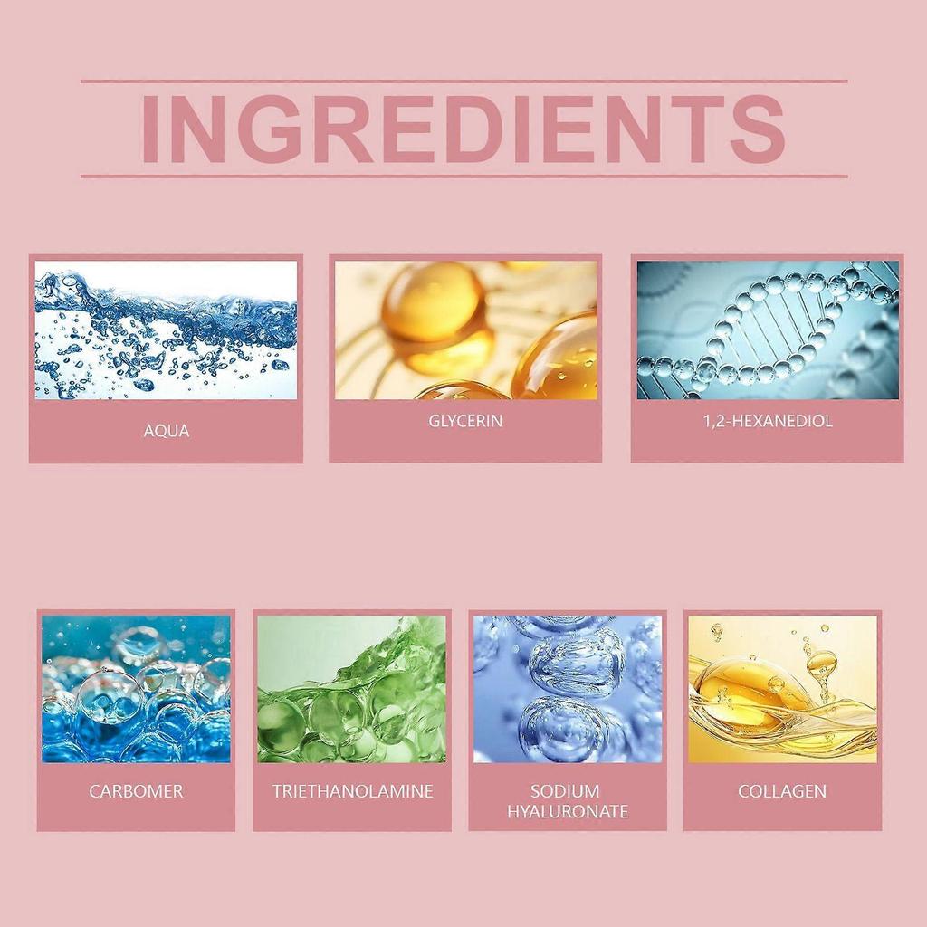 Hoygi Collagen Firming Face Mask (Bag) Moisturizes, Firms, Smooths, Softens Skin, Reduces Fine Lines, Anti-Wrinkle Hydrating Mask