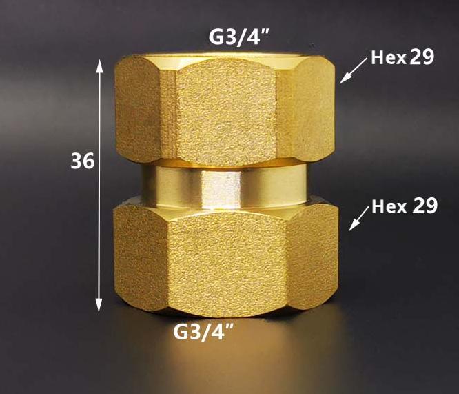 DN15 DN20 DN25 1/2" 3/4" 1" BSP Female Male Union Coupler Adater Elbow Brass Plumbing Fitting Connector Home Garden Water