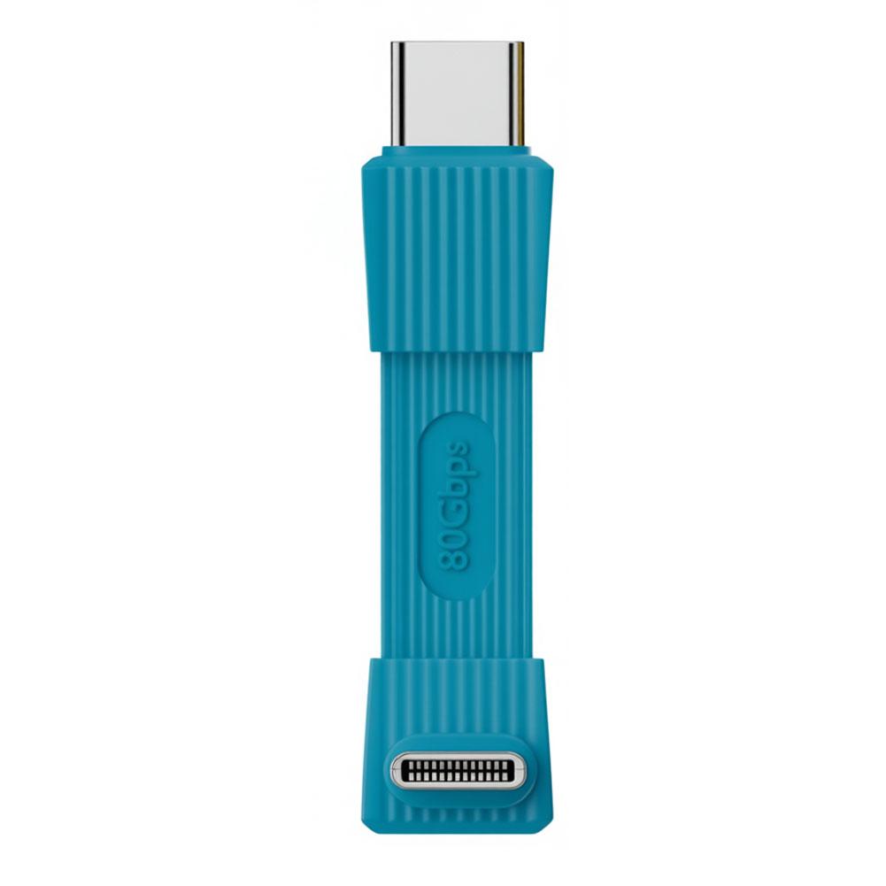 For Type-C Elbow Short Cable Portable Type-C TO Type-C Fast Charging Cable Data Transfer Cable For Laptops Phones
