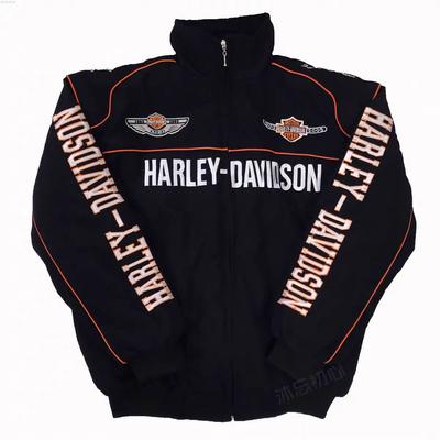 French Rally Racing Clothing Embroidered Cycling Wind Street Jacket Men Women Couples Explosion Resistant Long Sleeved Coat