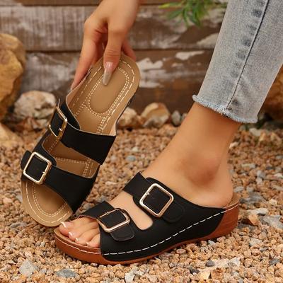 Fashion Women Slippers Fashion Clogs Cork Insole Sandals with Arch Support Outdoor Slippers Women Beach Home Comfortable Slides Women