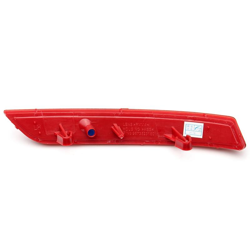 Rear Bumper Reflector Light for Peugeot 508 508 2010 2011 2012 2013 2014 Rear Bumper Lights Bar Warning Lamp