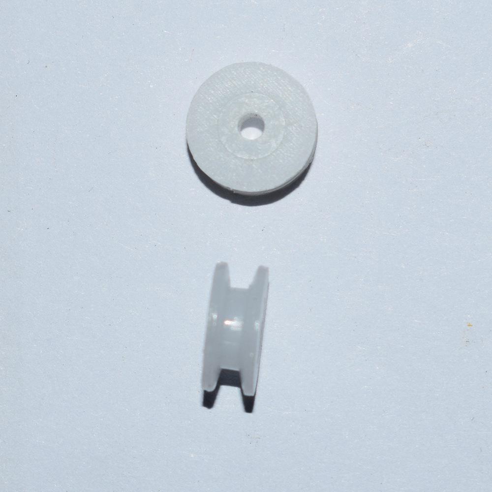 

2-Pack 9.3cm Pulley Diameter Toy Accessories - Plastic Model Tech DIY 9.32A
