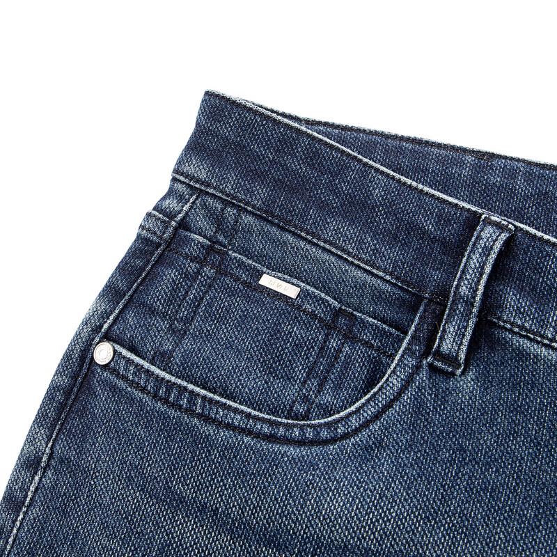 Seven Brand Men's Jacquard Denim Straight-Leg Jeans