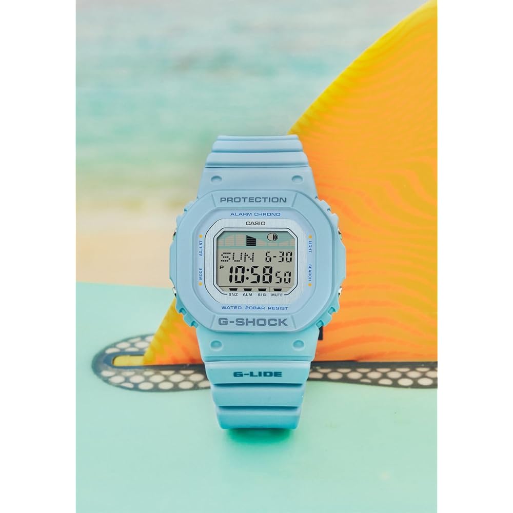 Casio G-Shock G-Lide Biomass Plastic Women's Watch Light Blue GLX-S5600-2JF