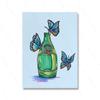 Campari Illustrated Italian Wall Art Print Gator Aperol Sprtiz Poster Sparkling Water Butterfly Wall Picture Cuadros Decorativos