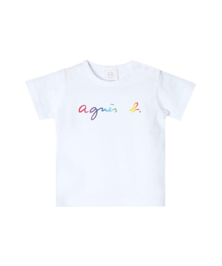 agnes Baby Short Sleeve Top SEN7 L TS year White b. 70-80cm (1 old)