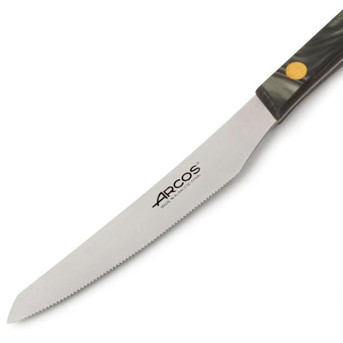 Couteaux de Table - ARCOS - Flysch - Acier Inoxydable - 4 pièces - 110/230 mm