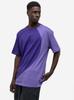 Men's Short Sleeve Oversize T-Shirt Purple / Light Purple GOOD LUCK Loopy M