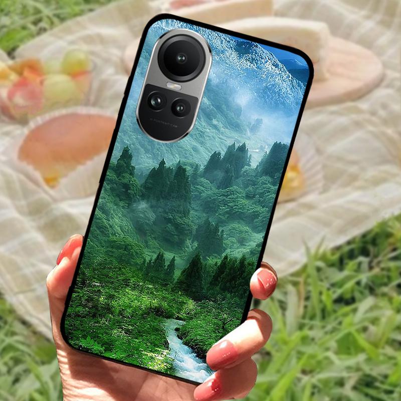 Para OPPO Reno 10 5G Reno 10 Pro 5G Capa de Celular Cool Fashion Capa de Celular Macia de Silicone Carcaças Para-choque Para Reno10 Reno10 Pro 5G Funda