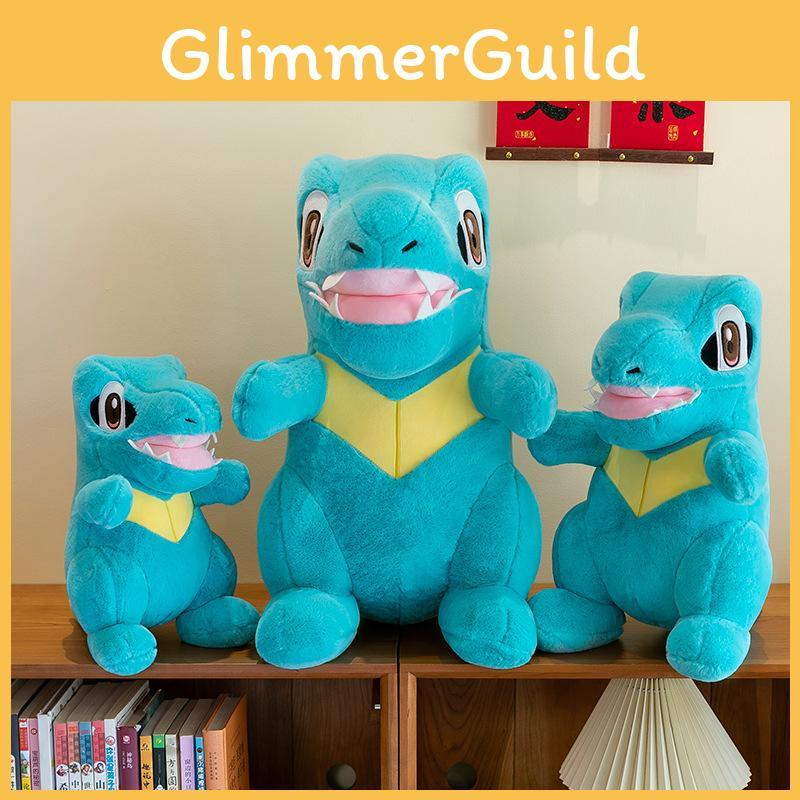 Plush Totodile Toy Cartoon Stuffed Animal Doll Decoration Kids Gift
