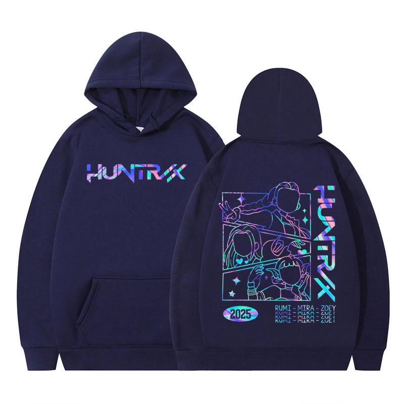 Girl Dinner Demon Hunters 2025 Graphic Hoodies Men Women Fashion Oversized Hip-hop Loose Casual Aesthetic Harajuku Sweatshirts