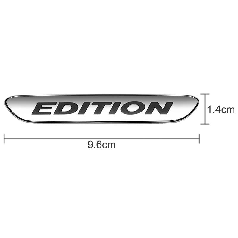 Chrome Edition Emblem Badge Sticker For Mercedes Benz AMG W176 W177 W246 W117
