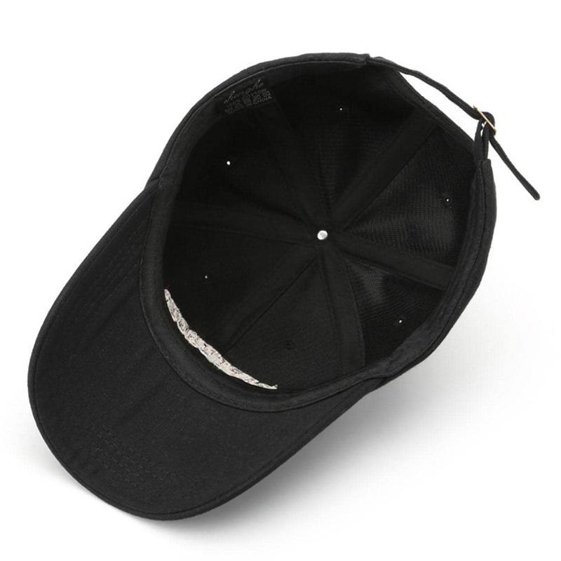 Unisex Simple Letter Embroidery Baseball Caps Spring and Autumn Outdoor Casual Sunscreen Hat