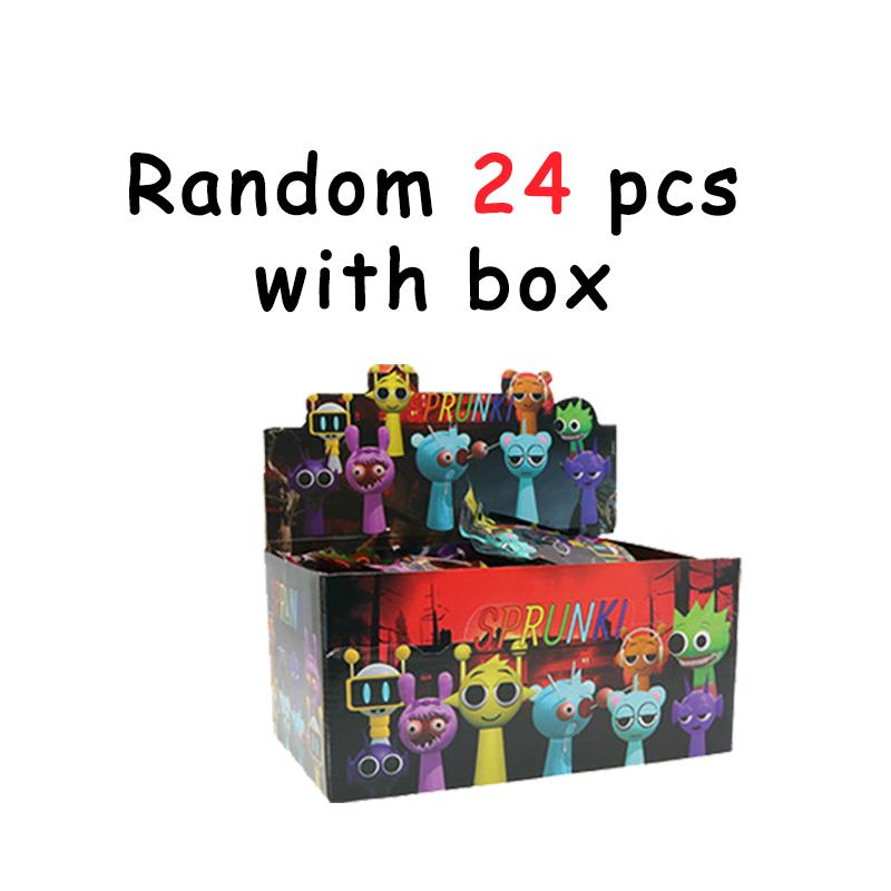 Іграшки Фігурки Sprunki з ПВХ 7 см Sprunki Incredibox Фігурки Дії Колекція Модель Лялька Іграшка для Дитини Подарунок на День Народження Різдво