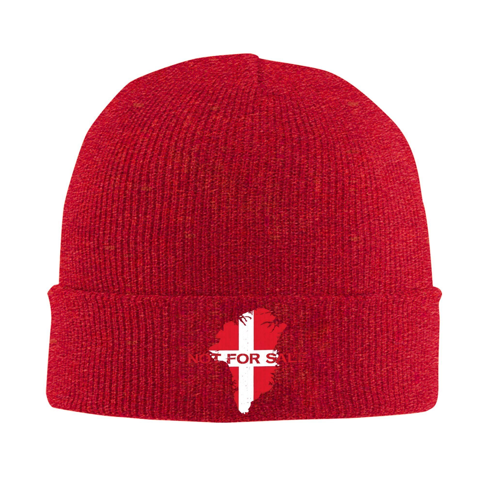 

Geenland Not For Sale Map Beanie Hats Knit Hat Men Women Unisex Retro Elastic Caps Autumn Kpop Design Bonnet Hats One Size