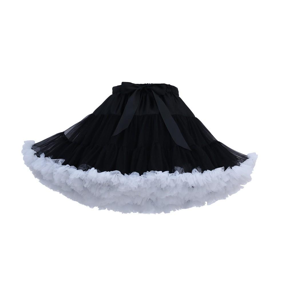 Adult Fluffy Anime Lolita Skirt - Cloud Soft Mesh, Boneless Design, 230g