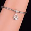 FC Jewelry Fit Original Pan Charms Bracelet Necklace 925 Silver Pregnant Mum And Dad Bead For Making Women Berloque