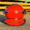 Nautical 45.72 Cm US Navy Scuba Diving Nautical Helmet Maritime Ship's Decorative Red Cobalt Premium Snorkelling Helmets Office Decor.