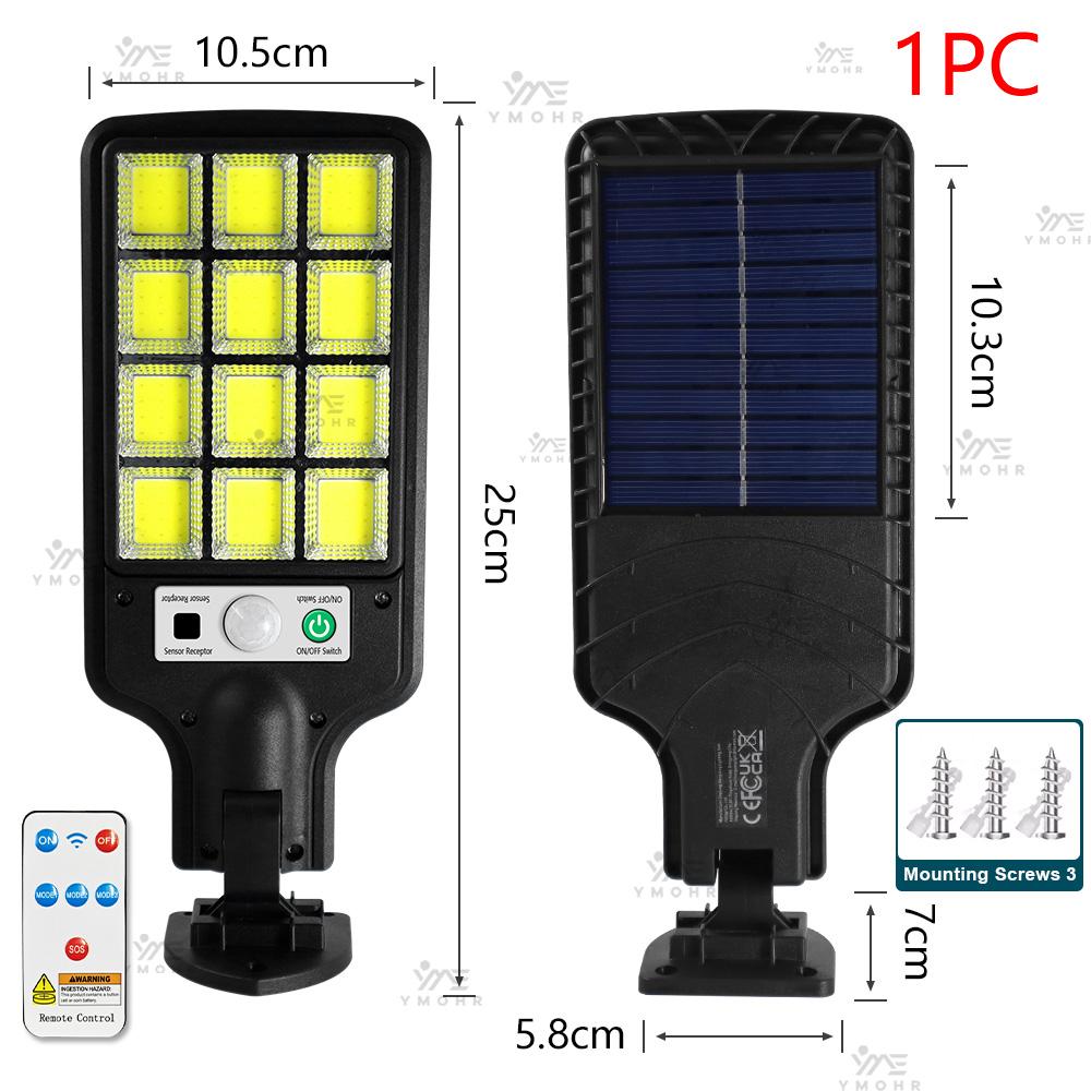 8000W Solar lights Outdoor Waterproof Powerful Outdoor Solar Lamp Remote Control Flood Light Solar Wall Street Lamp Garden Lamp