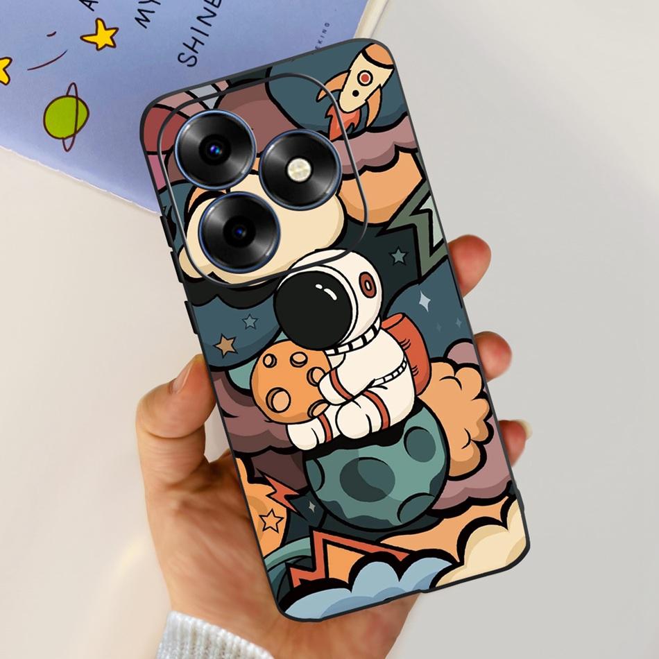 For Itel S23 Plus S681LN case itel S23 S665L Fashion Elegant Painted Soft Silicone TPU Phone Back Cover For Itel S23+ S23Plus