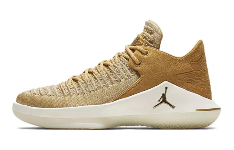 Jordan XXXII Low Golden Harvest GS AA1257-700 35.5