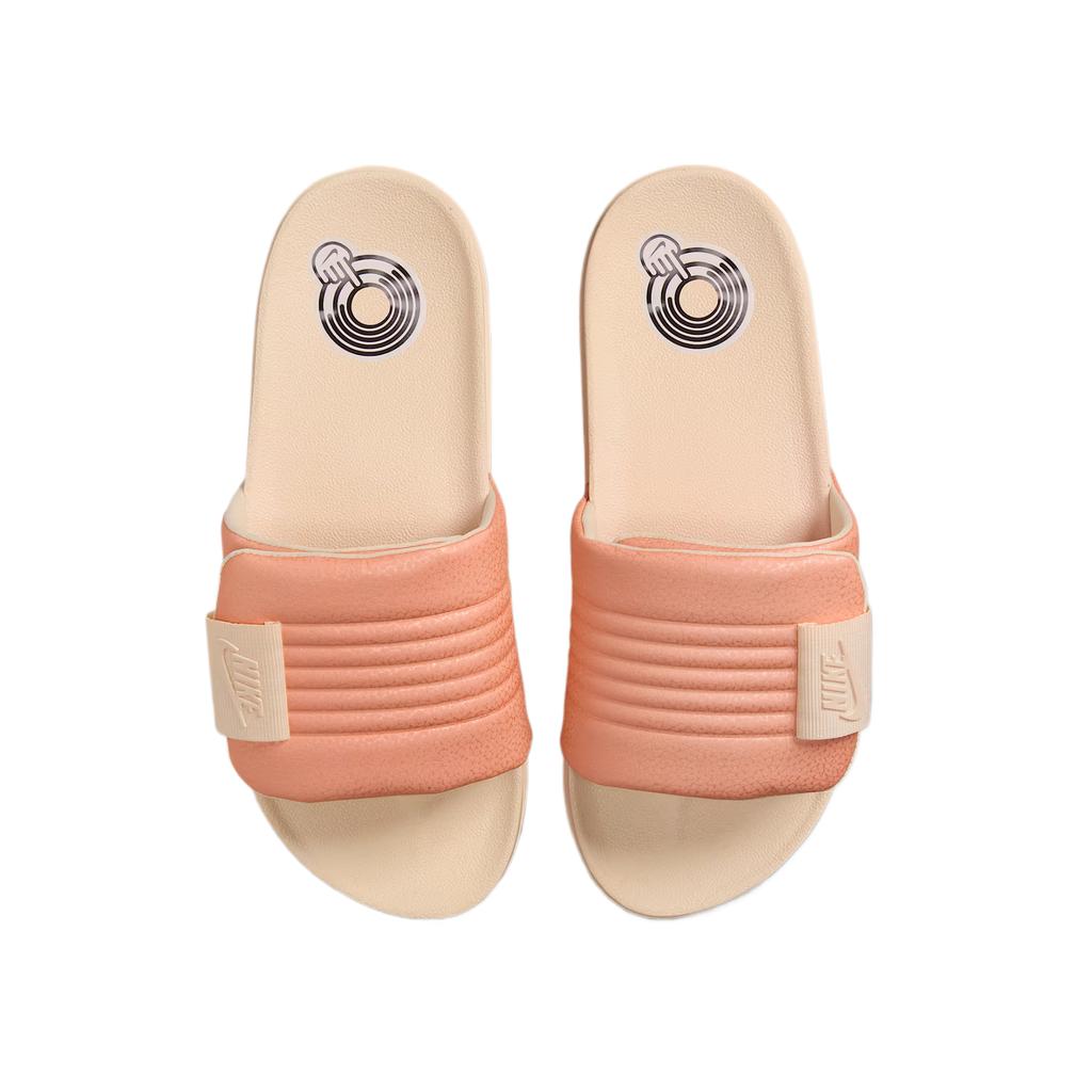 Nike Offcourt Adjust Slide Fashion Comfortable Trendy Minimalist Foam Sole Quick-Dry Slide Sandals Women sandals Orange DV1033-800