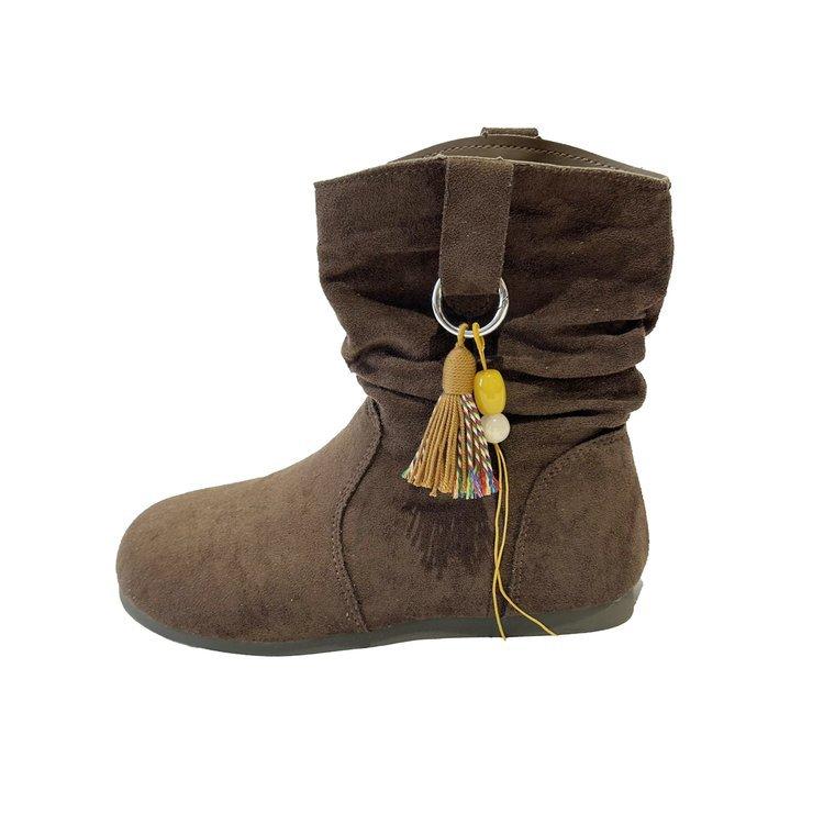 

[youshilai] Retro flat-bottomed Martin boots women s 2025 new autumn versatile short boots, thin stacking boots 40
