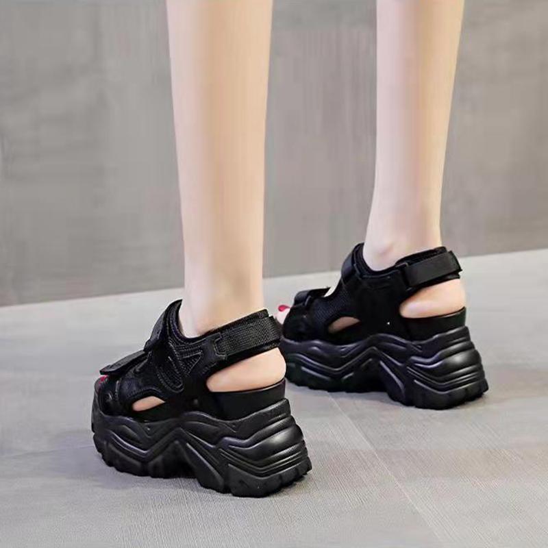 Γυναικεία Σανδάλια Πλατφόρμα Γυναικεία Παπούτσια Καλοκαιρινά Γυναικεία Σανδάλια Hook&Loop