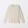 Spao Waffle Henley Long Sleeve T-Shirt SPLWF49C03