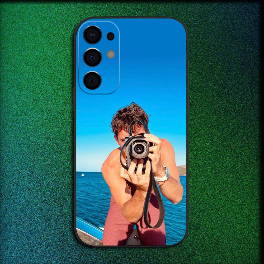 Racing Driver C-Charles Leclerc Phone Case For Samsung S25,S24,S21,S22,S23,S30,Ultra,S20,Plus,Fe,Lite,Note,10,9,5G Black Cover