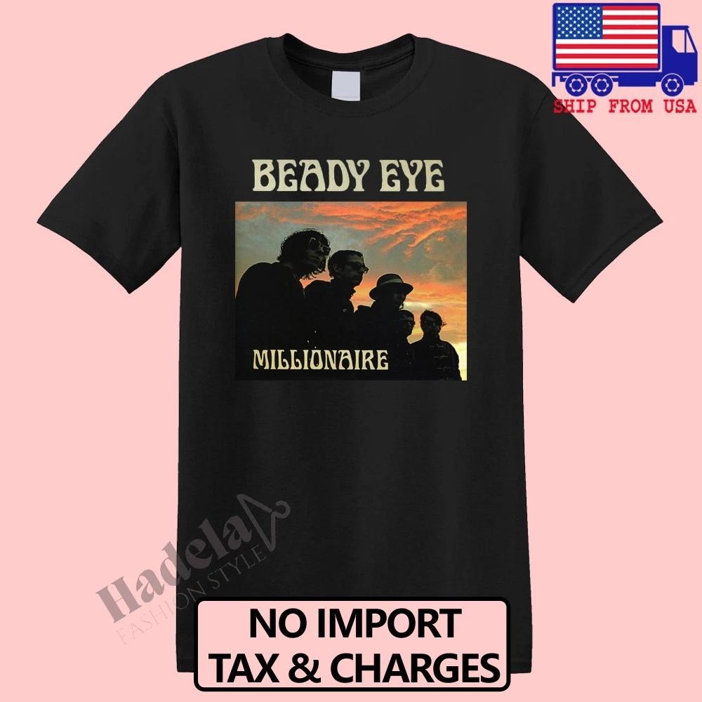 Beady Eye Millionaire Men s Black Size S-5XL 4XL