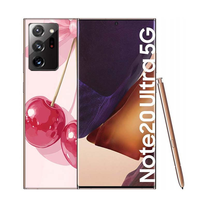 Kirsch Schleife Handyhülle für Samsung A55 A35 A25 A15 A07 A05S A16 A17 A26 A36 A37 A56 A57 Galaxy Note 20 10 A50S A71 A51 A31 A30 A2
