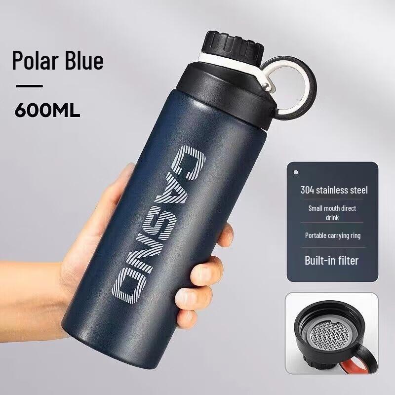 Portable Stainless Steel Insulated Sports Water Bottle