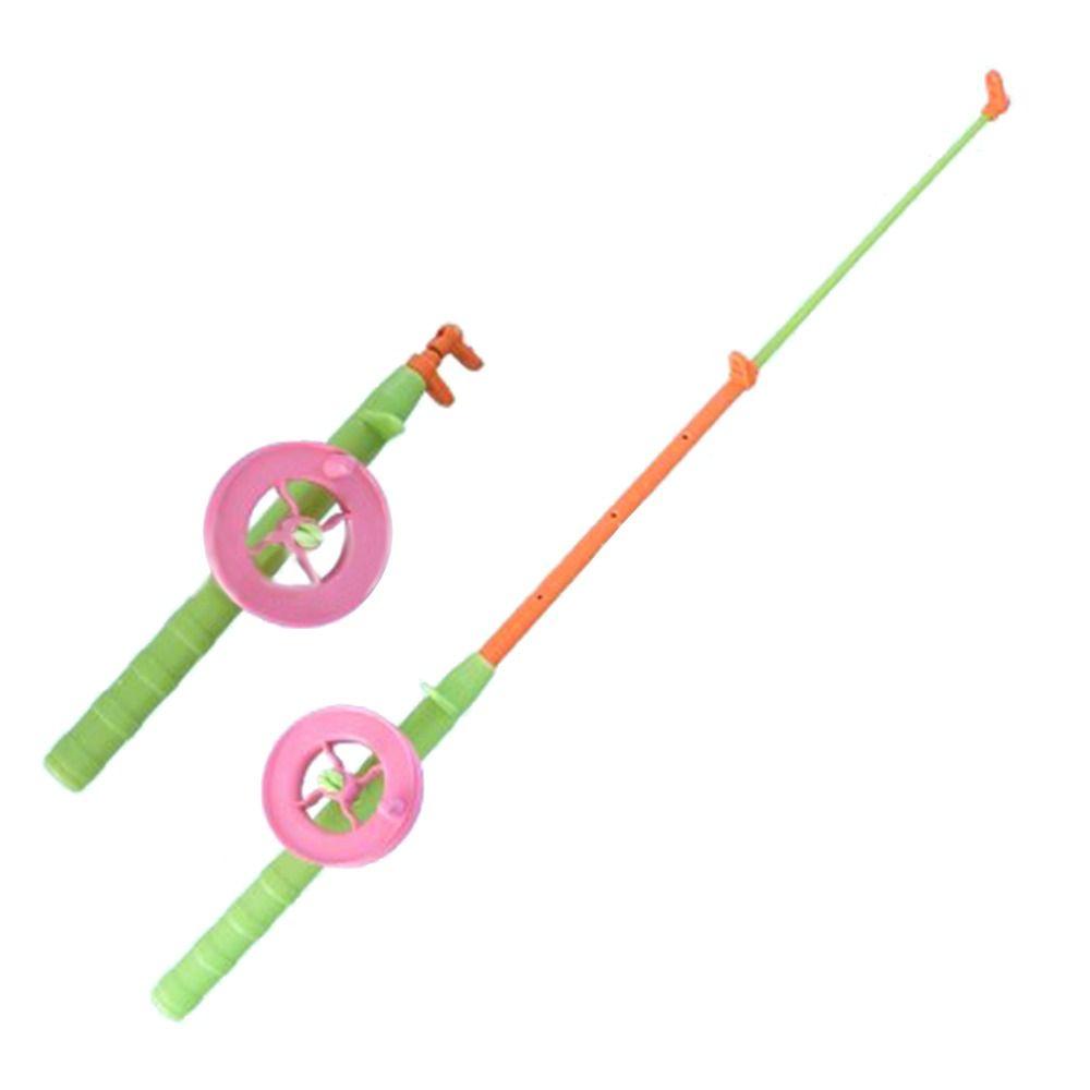 Cartoon Mini Kites Rods 38cm/58cm/80cm Fishing Rods New Children Fishing Kites Rods For Kids Gifts