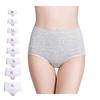 M to 7XL Ladies Cotton Panties High-Rised RC Modal Tummy Control briefs Plus size max to 150kg Widen underpants Solid color