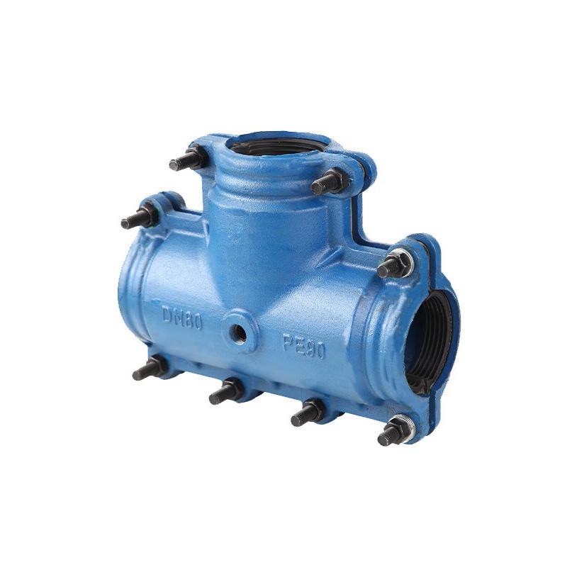 Cast Iron Pipe Repair Tee Clamp