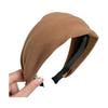Breitkrempiges Stirnband Verdickte Schwammpolsterung Weicher Strickstoff Haarreif Herbst Winter Vielseitig Haar