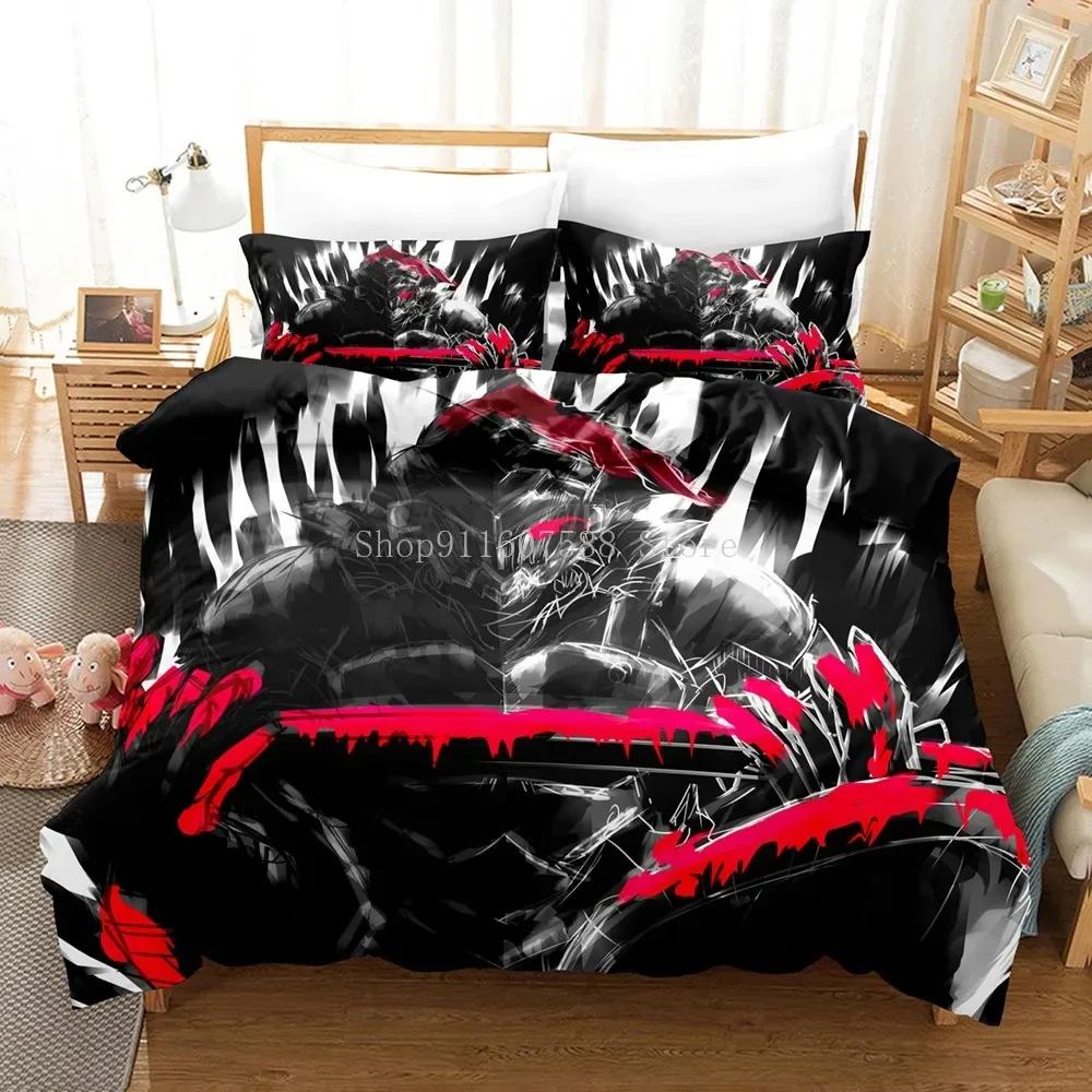 Comforter Bedding Set Anime Goblin Slayer And Lovely Bedclothes Queen King Size For Kids Adults Bedroom Decor