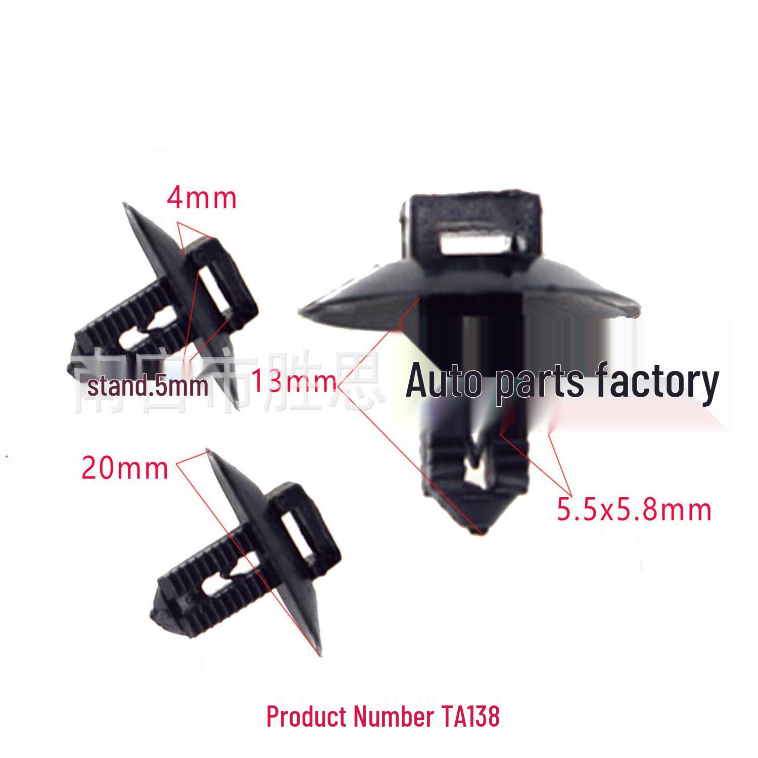 

Car Trim Decoration Cable Ties & Clips Set for Universal Buckles 10000 Pieces