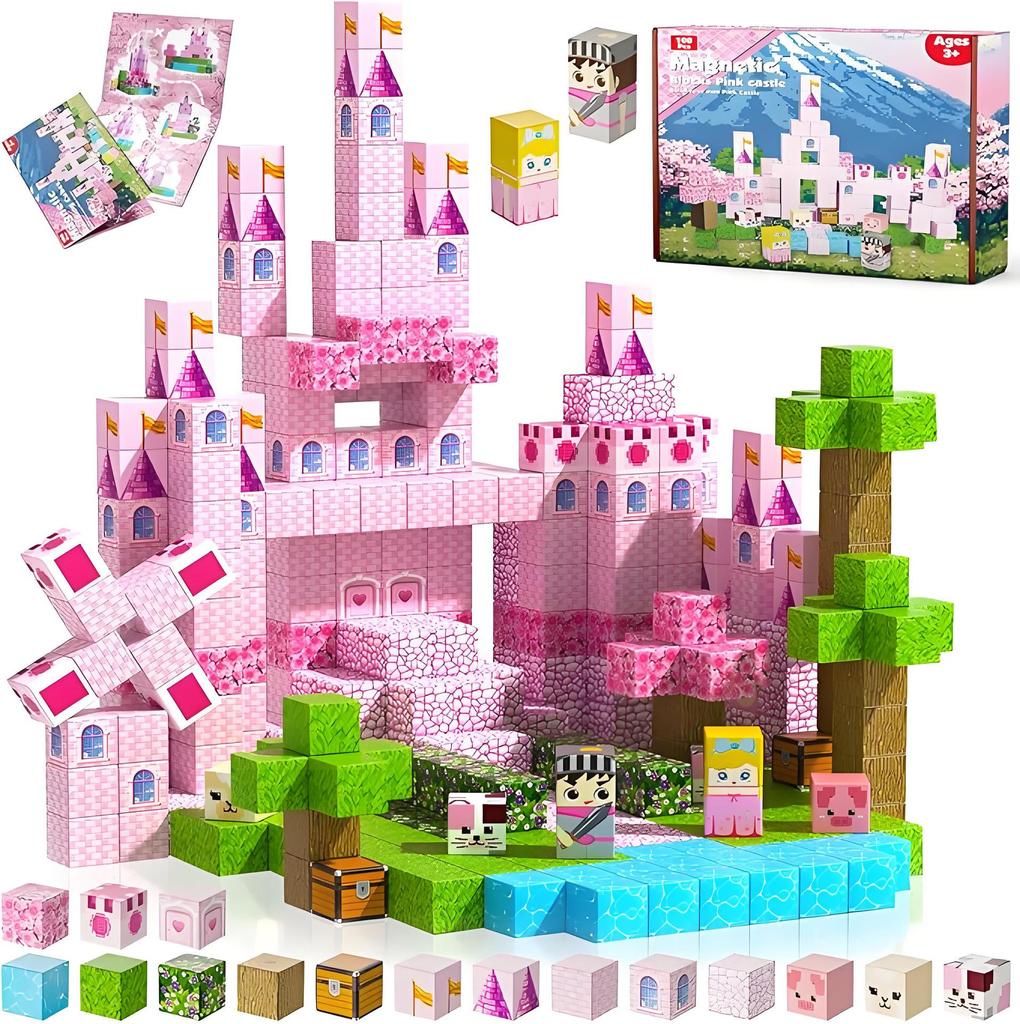 Magnetic Unicorn Building Blocks Assembly Toy Set