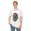 Zombie Santa Christmas Horror Grindhouse Spooky Unisex Softstyle T-Shirt