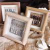 Retro Solid Wood Nail Art Display Stand and Photo Frame
