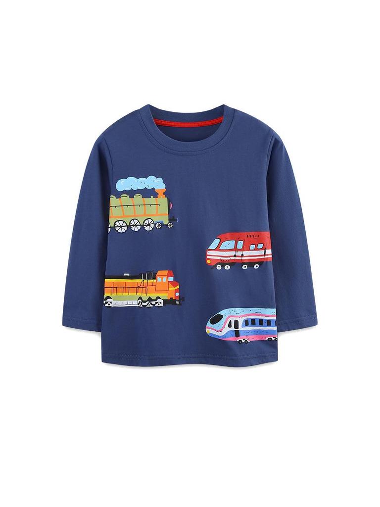 Autumn Boys' European and American Style Long Sleeve Fashion Sweatshirt