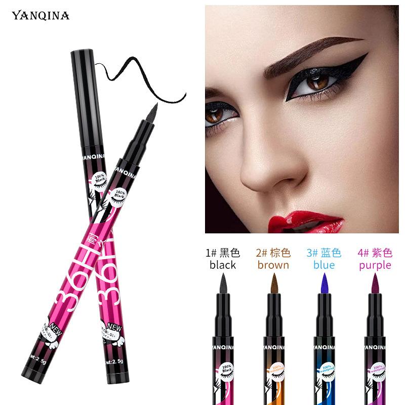 Makeup 36H Eyeliner, Waterproof, Sweat-Proof, Quick-Drying And Non-Smudging Colored Eyeliner Pen.