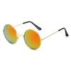 Retro Round Metal Sunglasses - Unisex Prince & Harry Potter Style, Perfect for Weddings