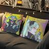 Cyberpunk Rebecca Cushion Cover Car Throw Pillow Case For Sofa Car Christmas Gift 40x40cm 45x45cm