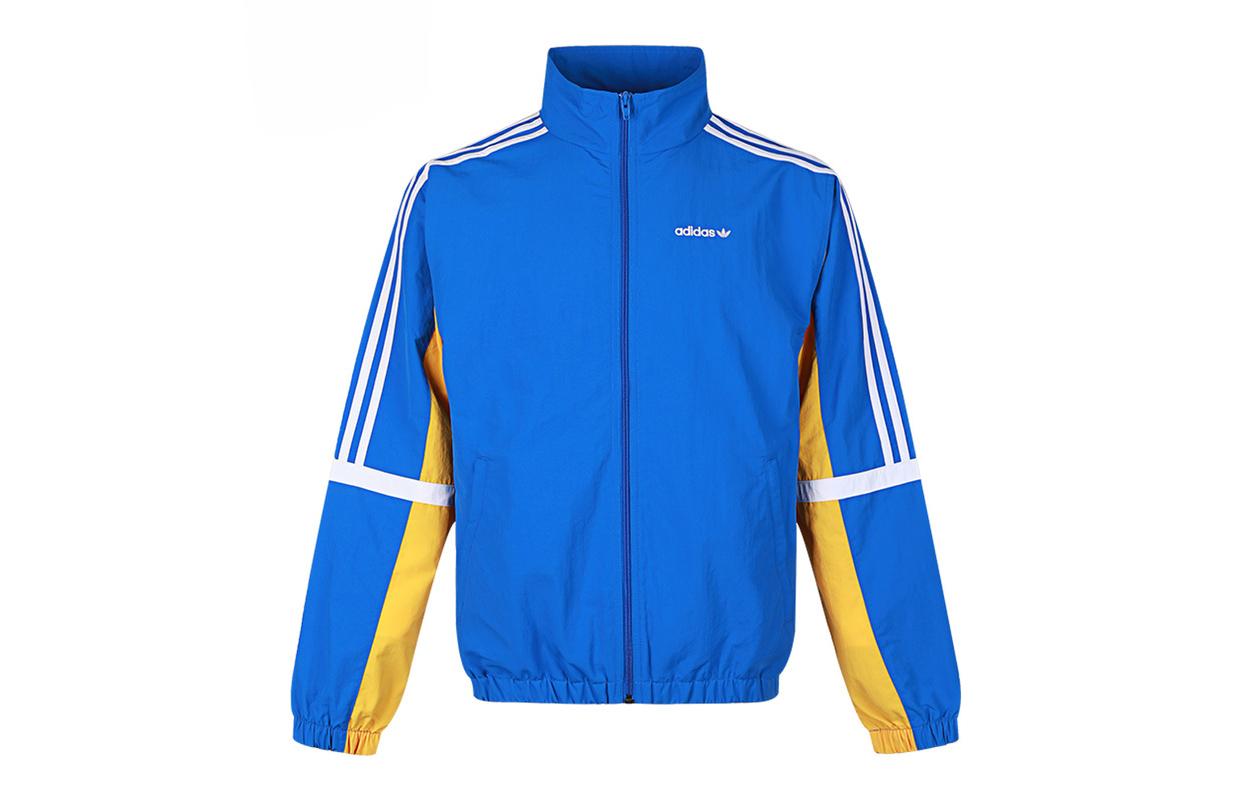 Adidas Originals Jackets Men s Royal Blue Stand Collar Moderate Other GD2092 XL