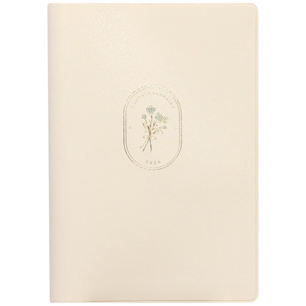 

LaboClip 2026 Monthly B6 Light October Planner, Size, Blue, White, 2610FBN-WH (Starts 2025) белый