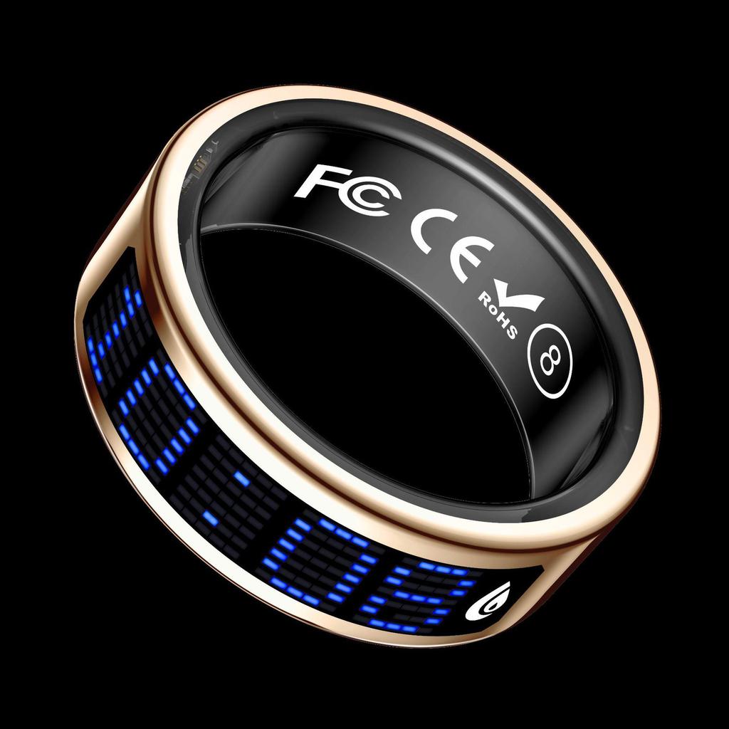 Multifunctional Bluetooth Smart Ring: Heart Rate, Blood Oxygen, Sleep Monitoring, Short Videos, Photos